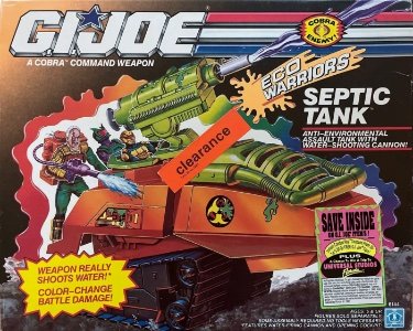 G.I. Joe A Real American Hero Septic Tank (Eco-Warriors)