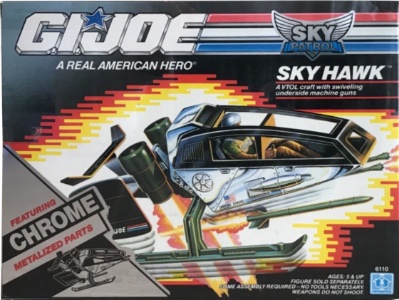 G.I. Joe A Real American Hero Sky Hawk (Sky Patrol)