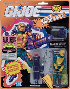 G.I. Joe A Real American Hero Sludge Viper (Hazardous Waste Viper) - Eco-Warriors