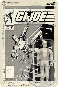 G.I. Joe Super7 ReAction Snake Eyes (Comic)