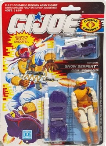 G.I. Joe A Real American Hero Snow Serpent (Cobra Snow Trooper v2)