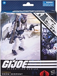 G.I. Joe 6" Classified Series Snow Serpent (Deluxe)