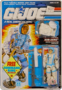 G.I. Joe A Real American Hero Sub-Zero (Winter Operations Specialist)