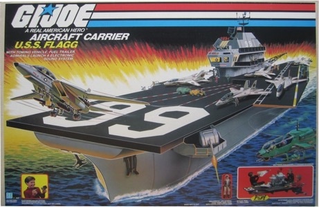 G.I. Joe A Real American Hero U.S.S. Flagg (Aircraft Carrier)