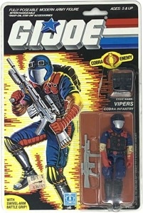G.I. Joe A Real American Hero Vipers (Cobra Infantry)