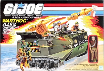 G.I. Joe A Real American Hero Warthog A.I.F.V. (Amphibious Infantry Fighting Vehicle)