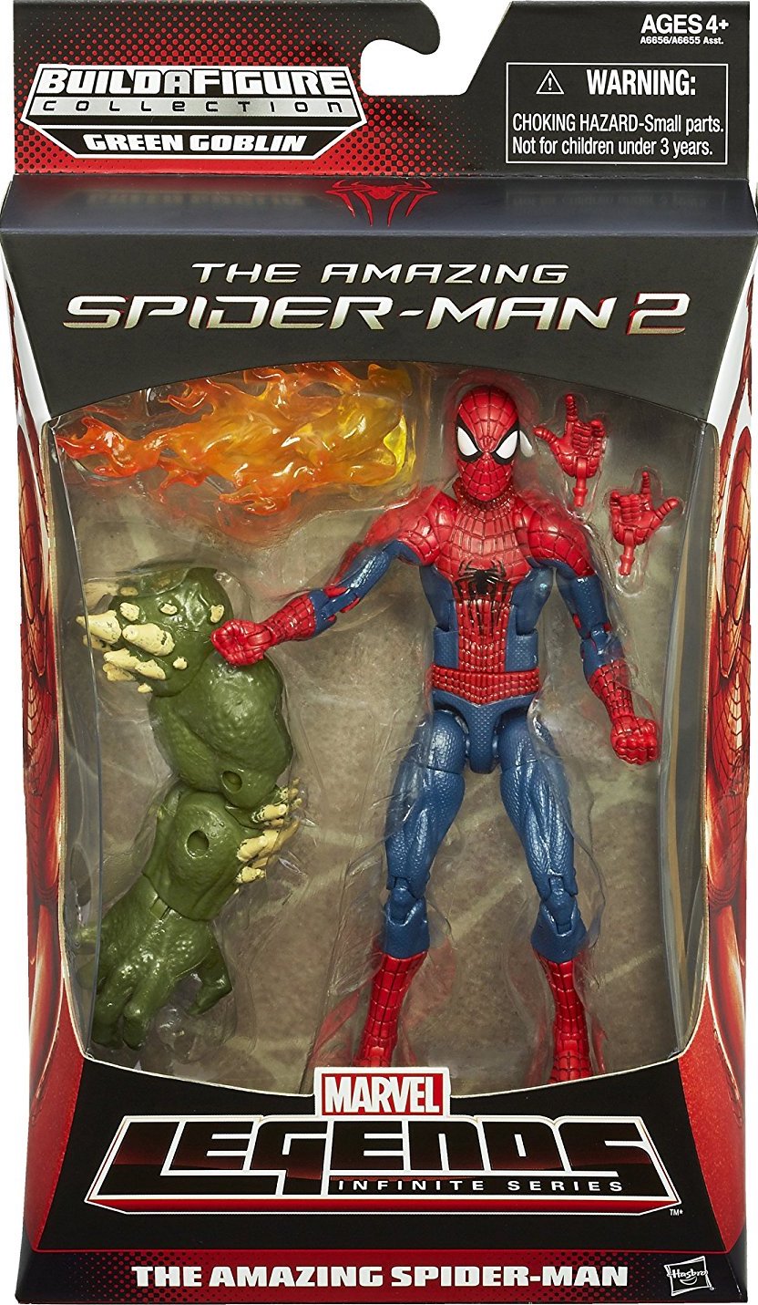 marvel legends green spiderman