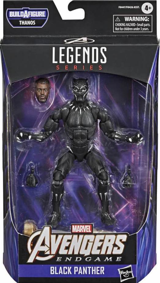 Marvel Legends Black Panther (UK) Armored Thanos UK Build A Figure