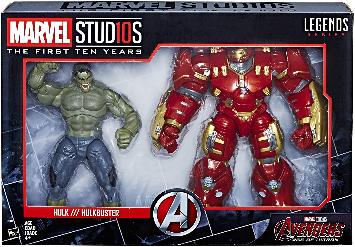 marvel legends first ten years hulk and hulkbuster