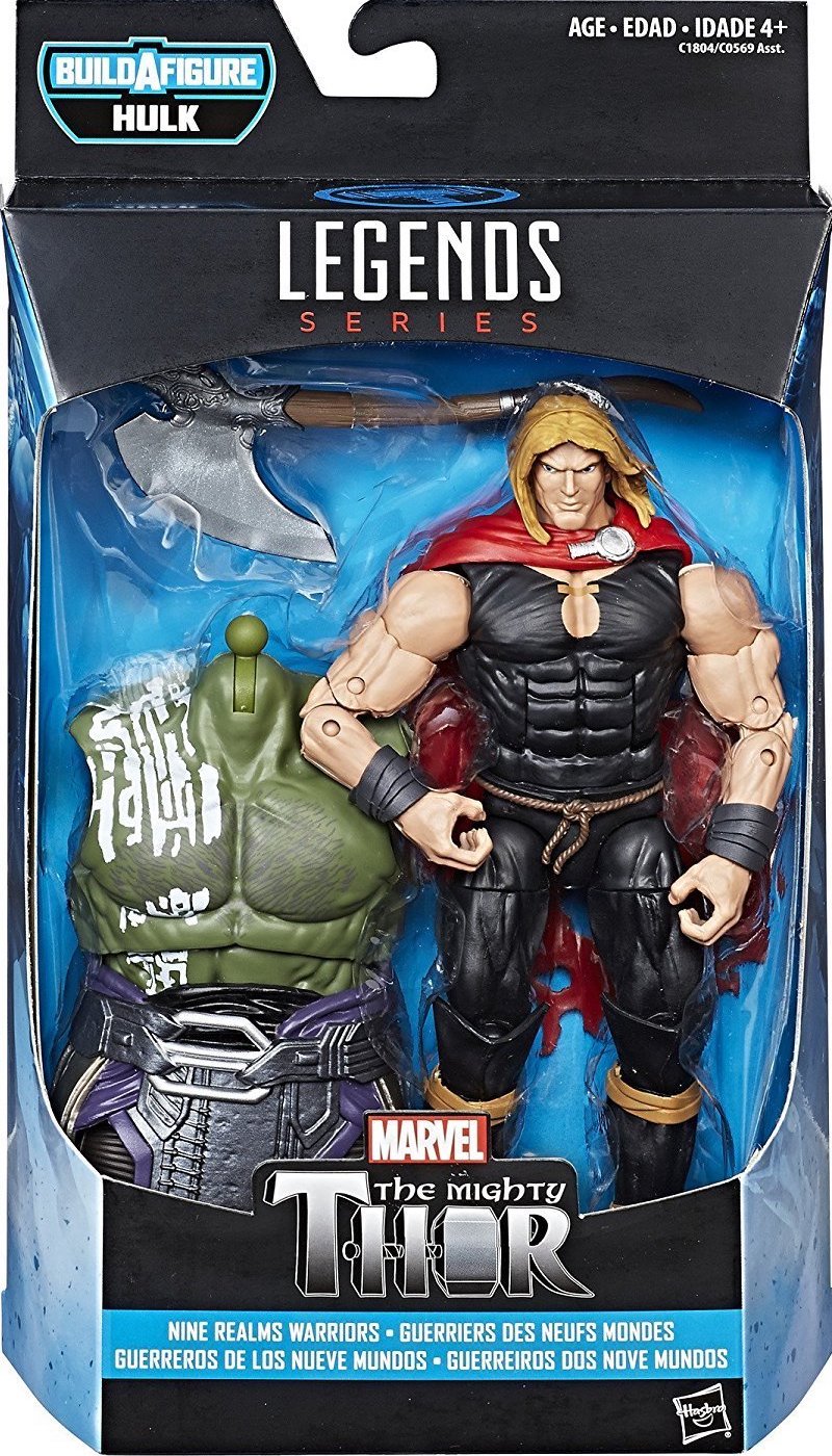 Marvel Legends Thor Hulk Build A Figure