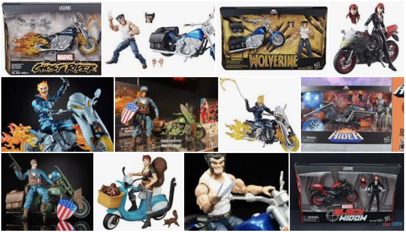Marvel Legends ~ GHOST RIDER w/MOTORCYCLE ACTION FIGURE BOXED SET ~ IN  STOCK 630509626472