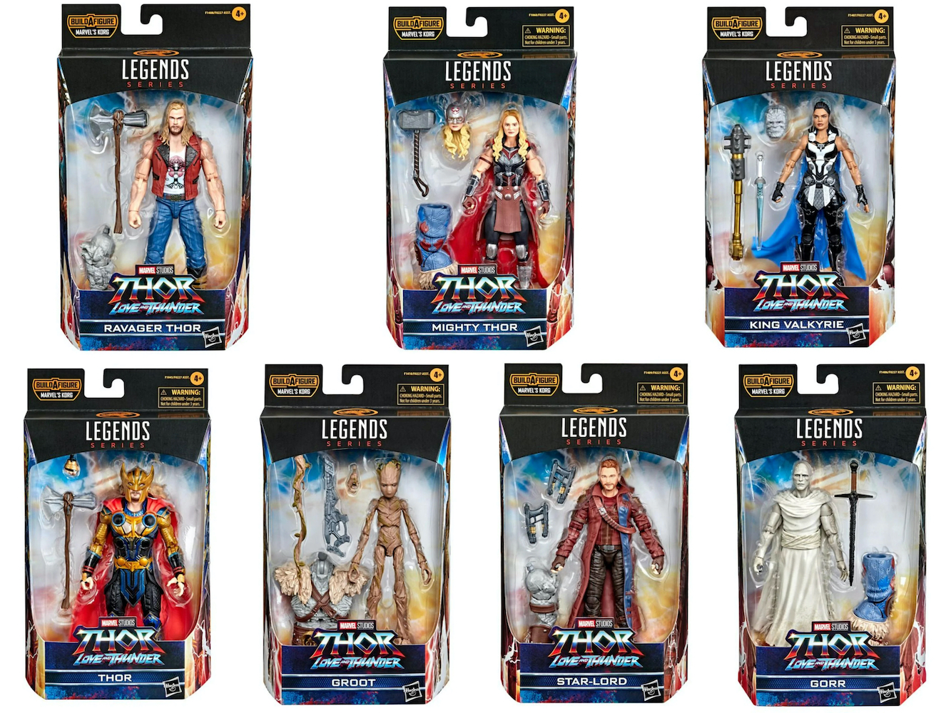 Marvel Thor Love and Thunder Star-Lord Marvel Legends Series 2022 figure, Hasbro