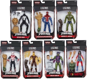 Marvel Legends Build A Figure BAF Visual and Price Guides