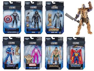 marvel legends action figures list