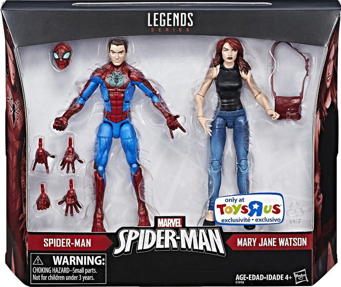 marvel legends spider man two pack