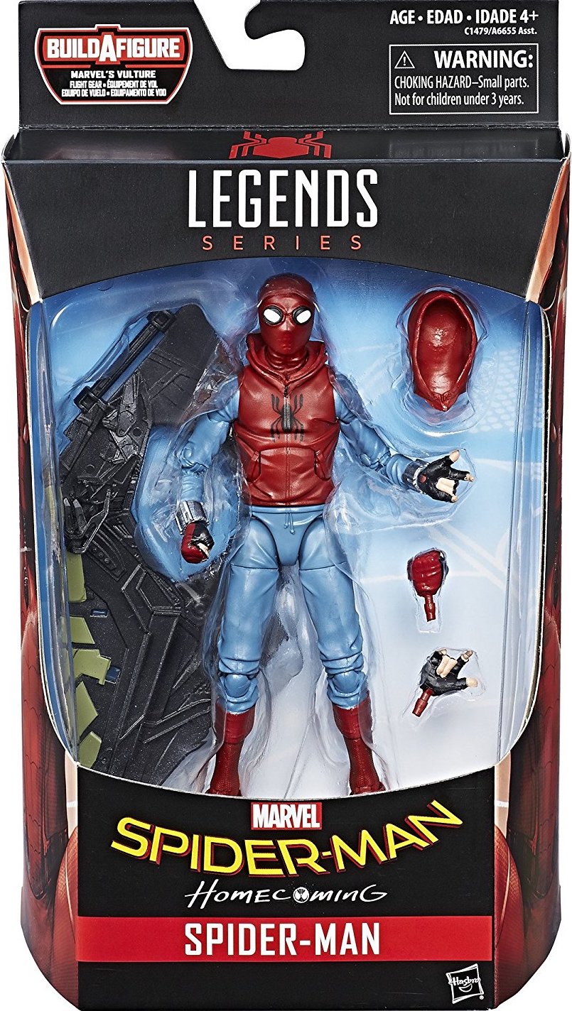 spider man homecoming action figure marvel legends