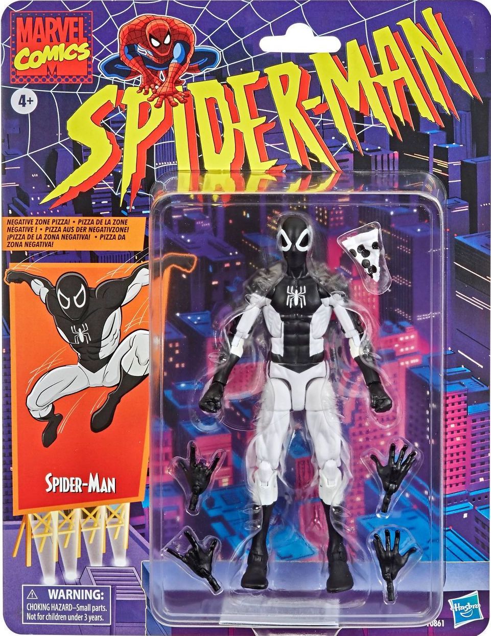 Marvel Legends Spider Man: Retro Collection Spider Man Negative Zone (Retro)
