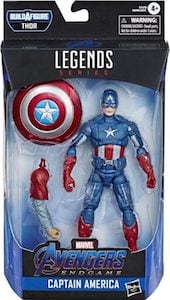 Marvel Legends Captain America Thor Build A Figure