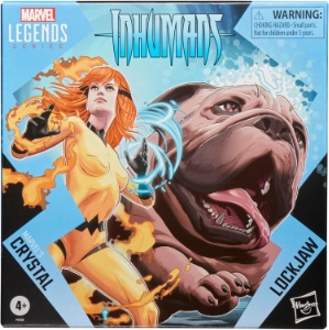 Marvel Legends Exclusives Crystal and Lockjaw