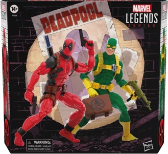 Marvel Legends Exclusives Deadpool and Bob (Agent of Hydra)