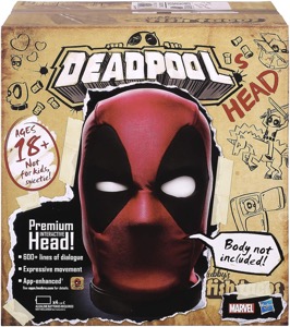 Marvel Legends Exclusives Deadpool’s Interactive Head