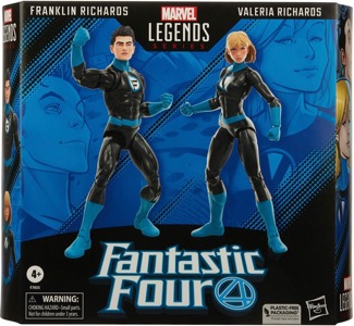 Marvel Legends Exclusives Franklin Richards and Valeria Richards 2 Pack