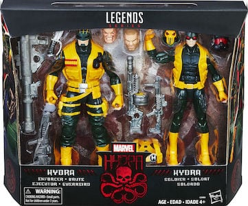 Marvel Legends Exclusives Hydra Soldiers Enforcer & Soldier 2 Pack