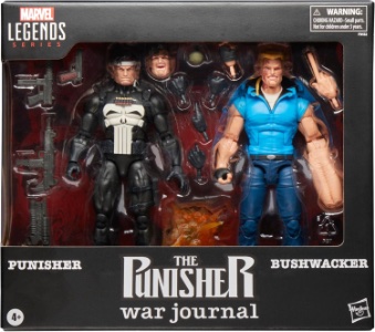 Marvel Legends Exclusives Punisher and Bushwacker