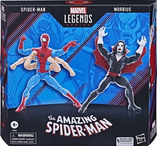 Marvel Legends Exclusives Six Armed Spider-Man vs Morbius