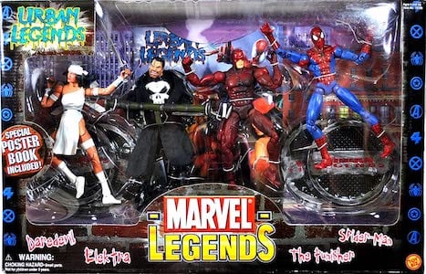 Marvel Legends Box Sets (Toybiz) Urban Legends 4 Pack