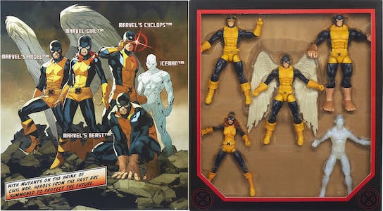 Marvel Legends Exclusives X-Men Original 5 Pack