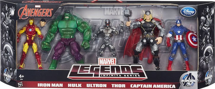 marvel legends avengers age of ultron 4 pack