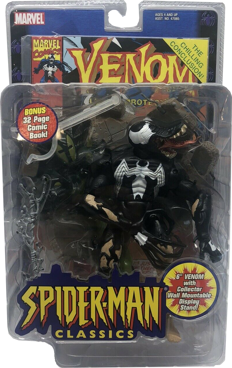 spider man venom toy