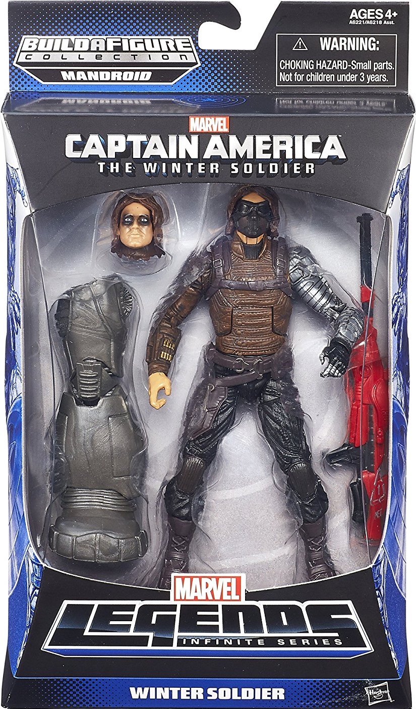 Marvel Legends Winter Soldier - Bucky Mandroid Build A