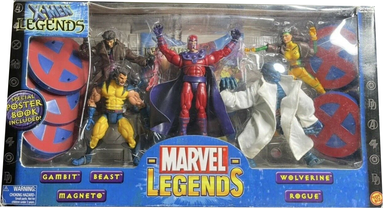 Marvel Legends X-Men 6 Inch Action Figure Box Set Exclusive