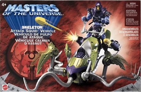 Masters of the Universe Mattel 200x Attack Squid