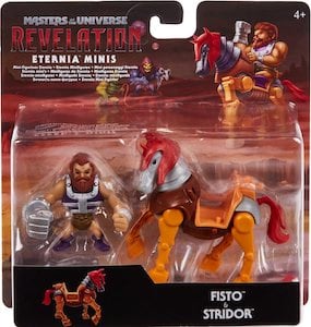 Masters of the Universe Eternia Minis Fisto and Stridor (Revelation)