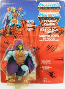 Masters of the Universe Original Laser Light Skeletor