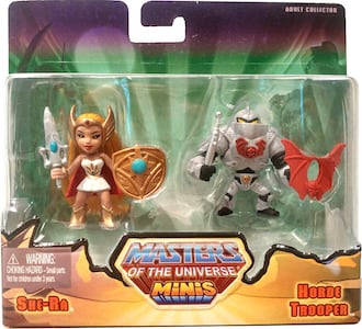 Masters of the Universe Eternia Minis She-ra & Horde Trooper 2 Pack