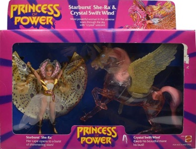 Masters of the Universe Original Starburst She-Ra & Crystal Swift Wind