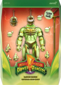 Power Rangers Super7 Lord Zedd (Imperial Gold Glow)