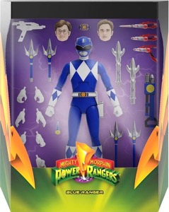 Power Rangers Super7 Mighty Morphin Blue Ranger