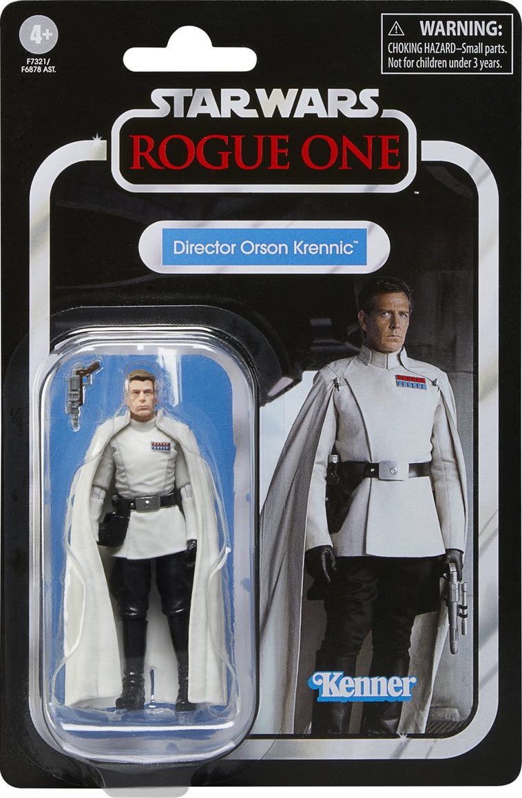 Star Wars The Vintage Collection Director Orson Krennic 3 3/4-Inch Action  Figure, Not Mint