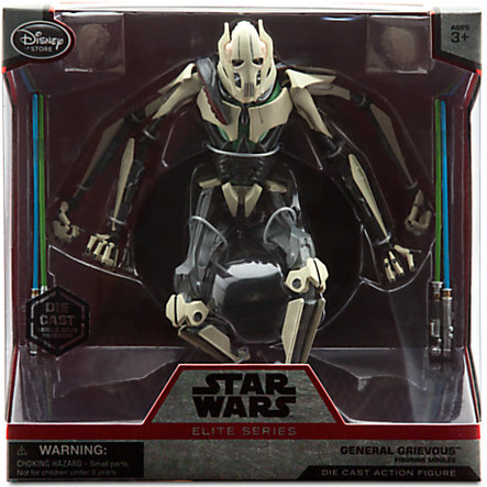 STAR WARS REVENGE OF THE SITH GENERAL GRIEVOUS 12 FIGURE HASBRO 2005 NEW
