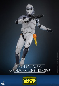 Star Wars Hot Toys Star Wars 104th Battalion “Wolfpack” Clone Trooper