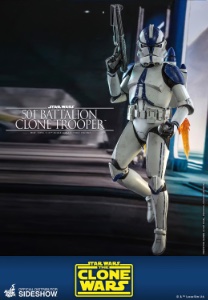 Star Wars Hot Toys Star Wars 501st Battalion Clone Trooper (TCW)