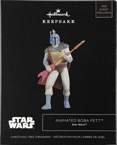 Star Wars Hallmark Animated Boba Fett