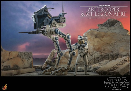 Star Wars Hot Toys Star Wars ARF Trooper & 501st Legion AT-RT