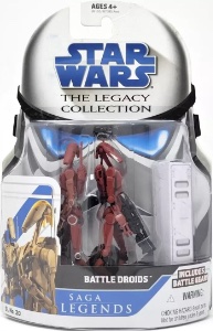 Star Wars Legacy Collection Battle Droids (Red)