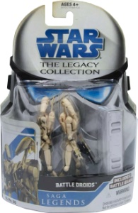 Star Wars Legacy Collection Battle Droids (Tan)